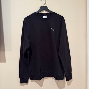 NWT Puma Black Crewneck Sweatshirt